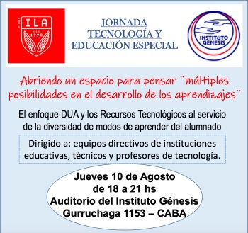 Jornada "Tecnología y Educación Especial"